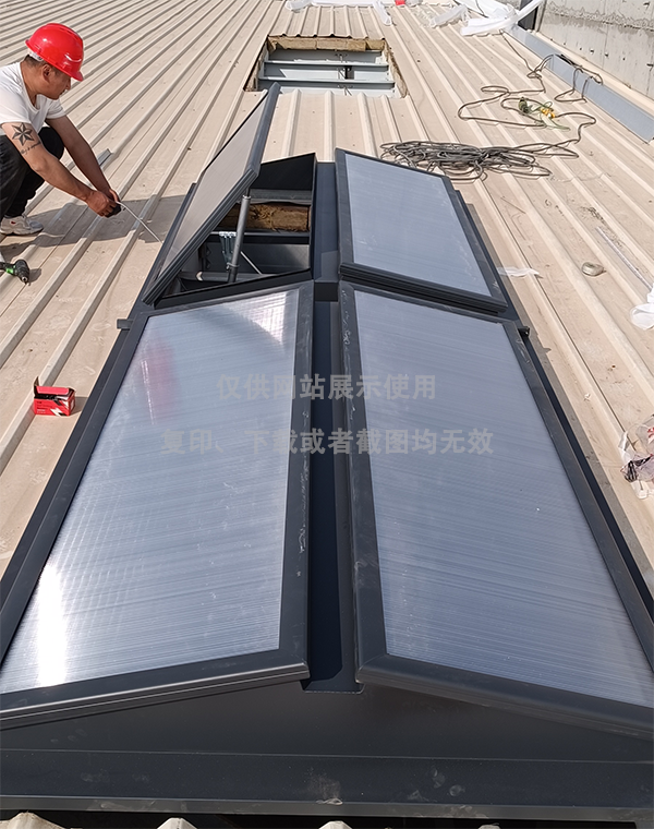 兰州王老吉生产车间贺兰排烟天窗