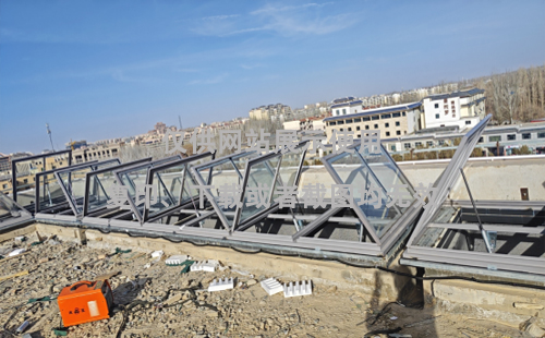 敦煌博物馆贺兰排烟天窗