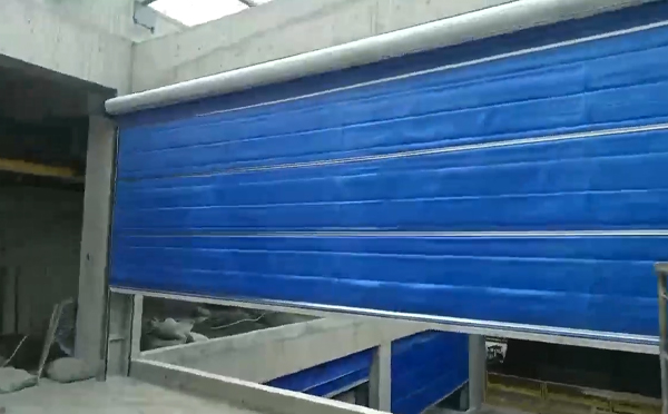 大型物流园区完成贺兰防火门整体安装工程